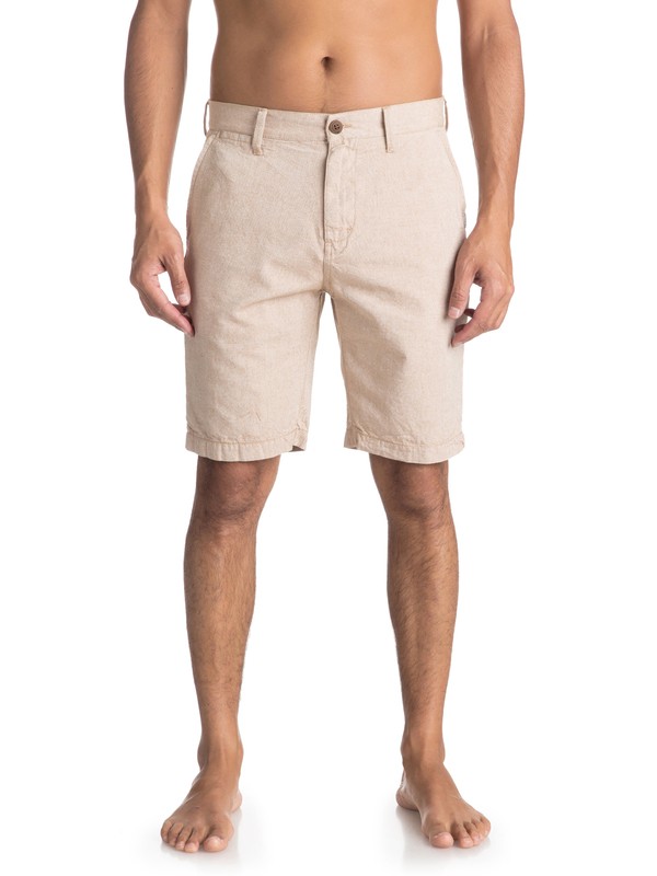quiksilver, Krandy Oxford Shorts, CATHAY SPICE (cpb0) 0 Krandy Oxford Shorts Brown EQYWS03502 Quiksilver