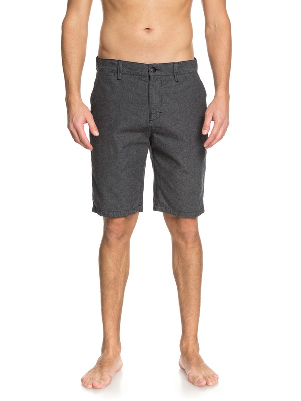 quiksilver, Krandy Oxford Shorts, TARMAC (kta0) 0 Krandy Oxford Shorts Black EQYWS03502 Quiksilver