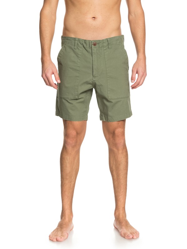 quiksilver, Men Goroka II de 20" Shorts, FOUR LEAF CLOVER (gph0) 0 Men Goroka II de 20" Shorts Verde EQYWS03507 Quiksilver
