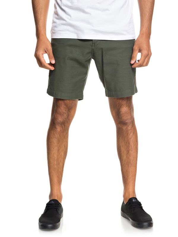 quiksilver, Men's Mitake Fatigue Shorts, THYME (cqy0) 0 Men's Mitake Fatigue Shorts EQYWS03526 Quiksilver