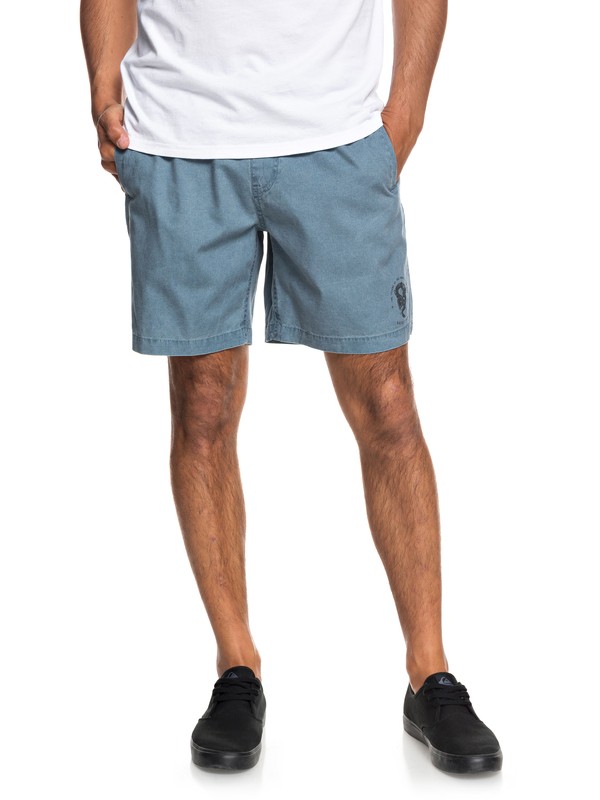 quiksilver, Men's Miho Beach Beach Shorts, TAPESTRY (bph0) 0 Men's Miho Beach Beach Shorts Blue EQYWS03527 Quiksilver