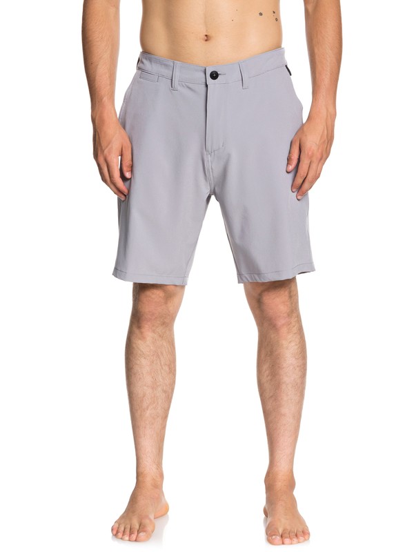quiksilver, Union 20" Amphibian Shorts, SLEET (szp0) 0 Union 20" Amphibian Shorts Grey EQYWS03537 Quiksilver