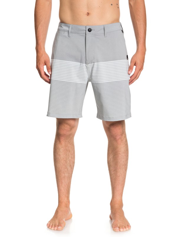 quiksilver, Union Division 19" Amphibian Shorts, SLEET (szp0) 0 Union Division 19" Amphibian Shorts Grey EQYWS03539 Quiksilver