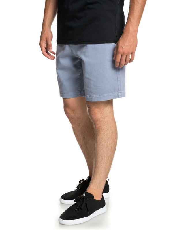 quiksilver, Twist Of Shadows 19" Shorts, STONE WASH (bkj0) 0 Twist Of Shadows 19" Shorts Blue EQYWS03567 Quiksilver