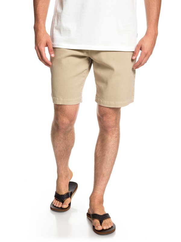 quiksilver, Twist Of Shadows 19" Shorts, PLAGE (ckk0) 0 Twist Of Shadows 19" Shorts Brown EQYWS03567 Quiksilver
