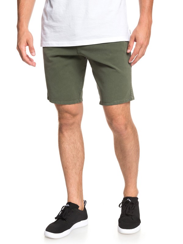 quiksilver, Krandy Shorts, THYME (cqy0) 0 Krandy Shorts Brown EQYWS03571 Quiksilver