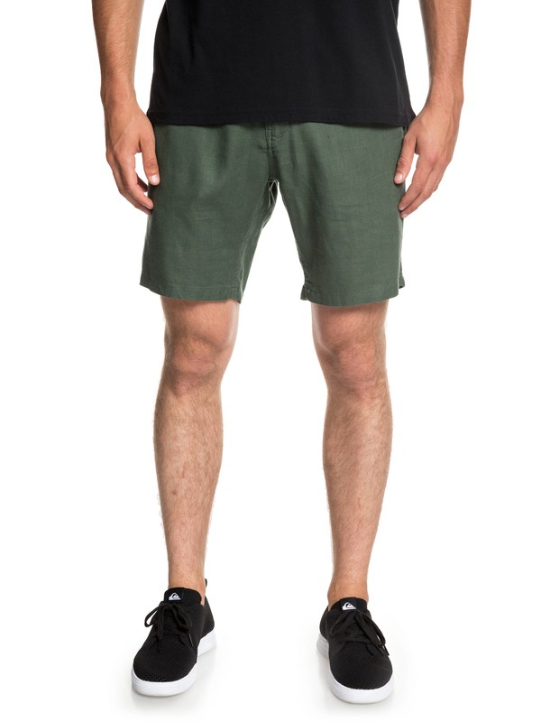 quiksilver, Manipesto 18" Beachshorts, THYME (cqy0) 0 Manipesto 18" Beachshorts Brown EQYWS03577 Quiksilver