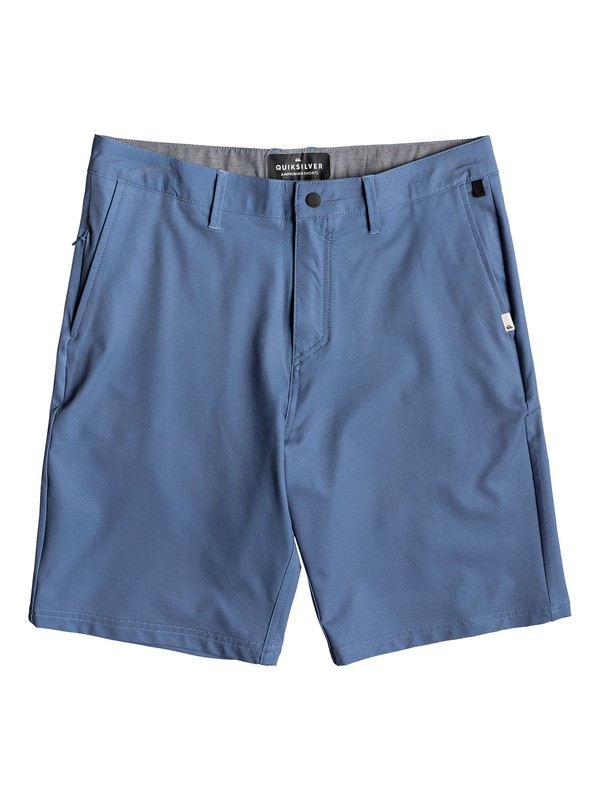 quiksilver, Navigate 20" Amphibian Boardshorts, BIJOU BLUE (bng0) 0 Navigate 20" Amphibian Boardshorts Blue EQYWS03581 Quiksilver