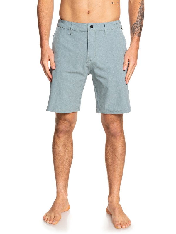 quiksilver, Navigate 20" Amphibian Boardshorts, STORMY SEA (blh0) 0 Navigate 20" Amphibian Boardshorts Blue EQYWS03581 Quiksilver