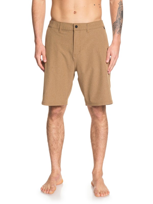 quiksilver, Navigate 20" Amphibian Boardshorts, RUBBER (cpp0) 0 Navigate 20" Amphibian Boardshorts Brown EQYWS03581 Quiksilver