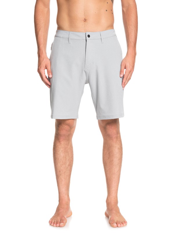 quiksilver, Navigate 20" Amphibian Boardshorts, SLEET (szp0) 0 Navigate 20" Amphibian Boardshorts Grey EQYWS03581 Quiksilver