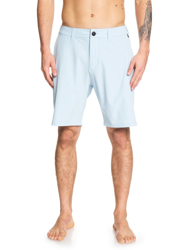 quiksilver, Union Heather 20" Amphibian Boardshorts, AIRY BLUE (bfa0) 0 Union Heather 20" Amphibian Boardshorts Blue EQYWS03583 Quiksilver