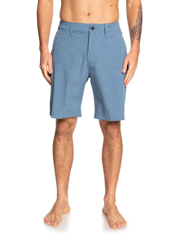 quiksilver, Union Heather 20" Amphibian Boardshorts, STELLAR (bnt0) 0 Union Heather 20" Amphibian Boardshorts Blue EQYWS03583 Quiksilver