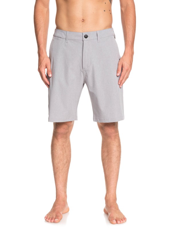quiksilver, Union Heather 20" Amphibian Boardshorts, SLEET (szp0) 0 Union Heather 20" Amphibian Boardshorts Grey EQYWS03583 Quiksilver