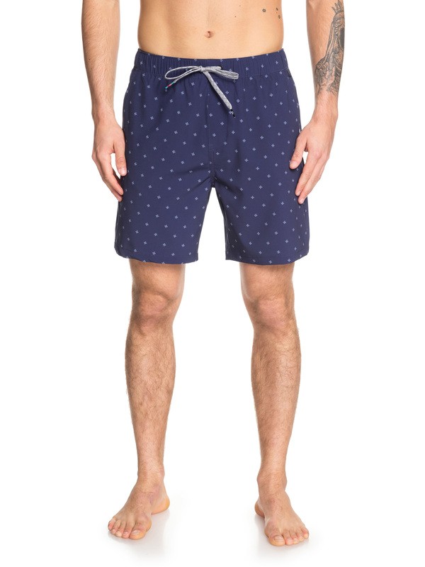 quiksilver, Kona 18" - Amphibian Board Shorts for Men, MEDIEVAL BLUE (bte6) 0 Kona 18" - Amphibian Board Shorts for Men Blue EQYWS03588 Quiksilver