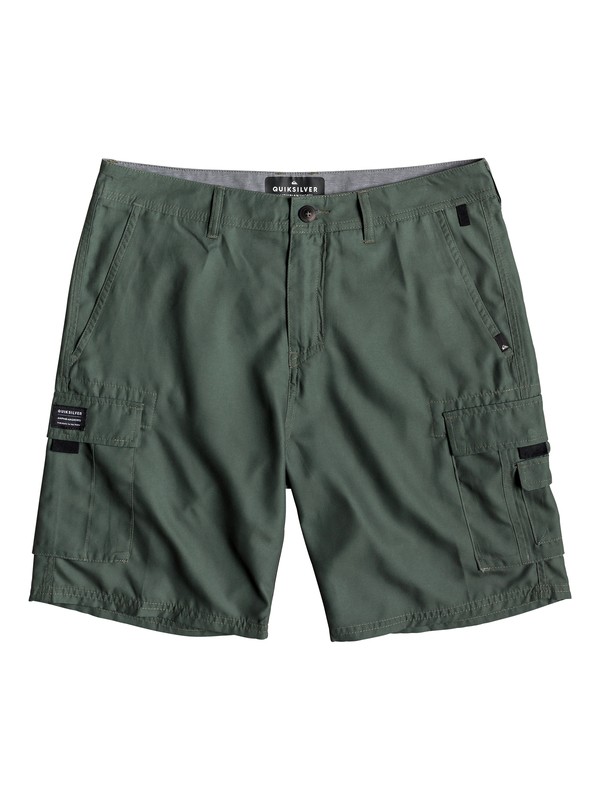 quiksilver, Rogue Surfwash 20" - Amphibian Board Shorts for Men, THYME (cqy0) 0 Rogue Surfwash 20" - Amphibian Board Shorts for Men Brown EQYWS03589 Quiksilver