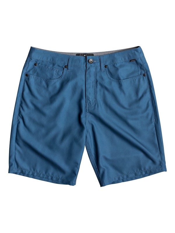 quiksilver, Nelson Surfwash 18" - Amphibian Board Shorts for Men, STELLAR (bnt0) 0 Nelson Surfwash 18" - Amphibian Board Shorts for Men Blue EQYWS03590 Quiksilver