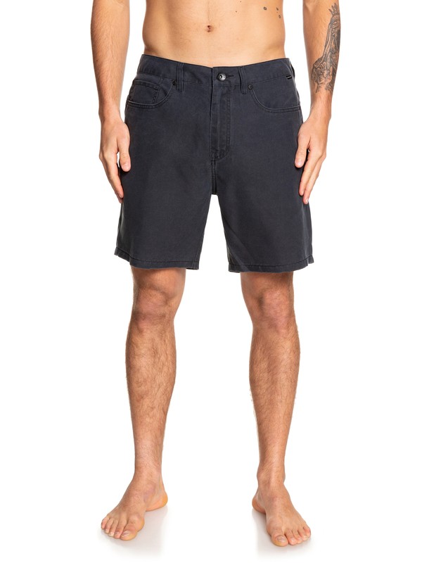 quiksilver, Nelson Surfwash 18" Amphibian Boardshorts, BLACK (kvj0) 0 Nelson Surfwash 18" Amphibian Boardshorts Black EQYWS03590 Quiksilver