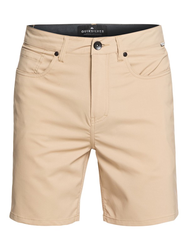 quiksilver, Nelson 18" - Amphibian Board Shorts for Men, PLAGE (ckk0) 0 Nelson 18" - Amphibian Board Shorts for Men Brown EQYWS03592 Quiksilver