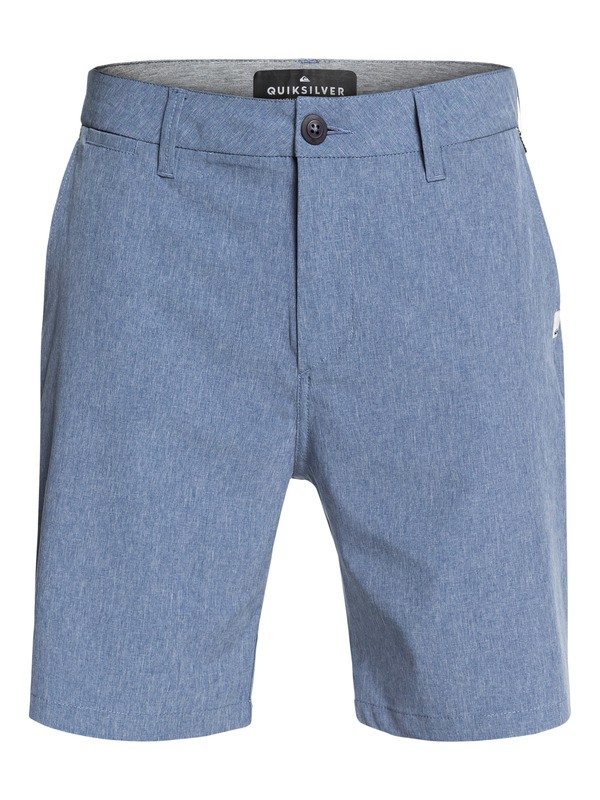 quiksilver, Union Heather 19" - Amphibian Board Shorts for Men, STELLAR (bnt0) 0 Union Heather 19" - Amphibian Board Shorts for Men Blue EQYWS03605 Quiksilver