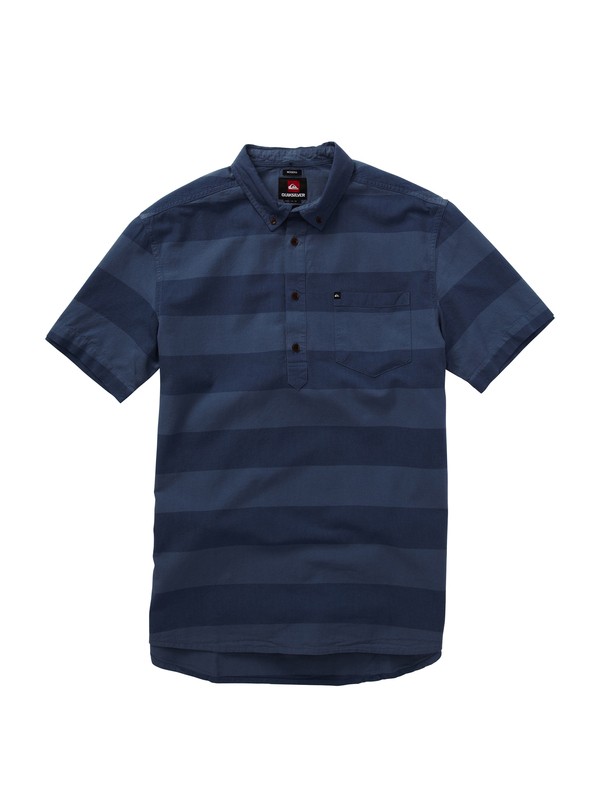 quiksilver, Eden Pass Short Sleeve Shirt, AIRFORCE (bnd0) 0 Eden Pass Short Sleeve Shirt EQYWT00074 Quiksilver