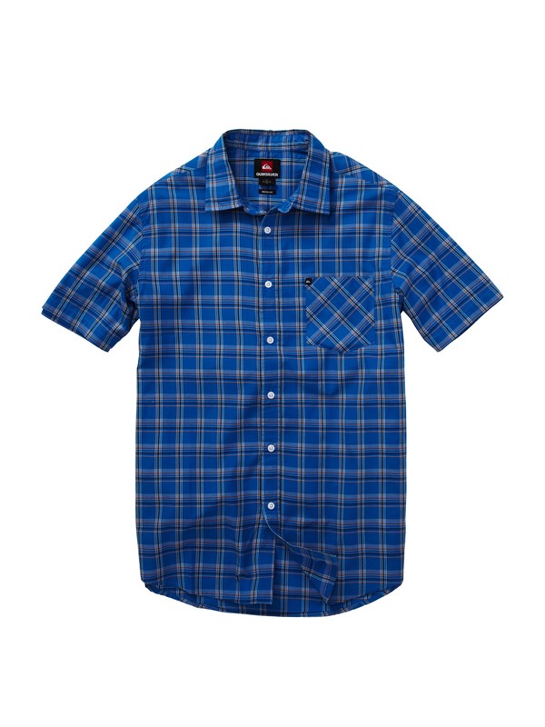 quiksilver, Pelican Pat Short Sleeve Shirt, SNORKEL (bqc0) 0 Pelican Pat Short Sleeve Shirt EQYWT00076 Quiksilver