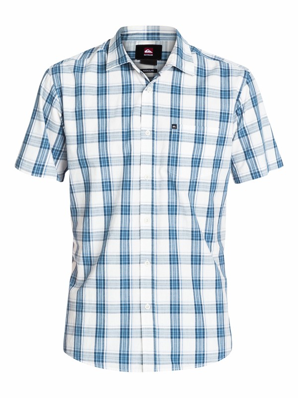 quiksilver, Everyday Check SS, SURFSIDE DARK DENIM (brq1) 0 Everyday Check SS EQYWT03090 Quiksilver