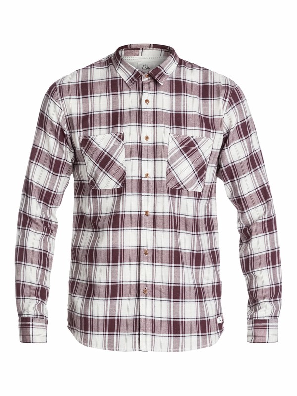 quiksilver, Salcott Long Sleeve Shirt, SALCOTT SASSAFRAS (kta1) 0 Salcott Long Sleeve Shirt EQYWT03120 Quiksilver