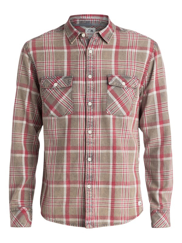 quiksilver, Tang Titan Long Sleeve Modern Fit Shirt, TANG TITAN CASTLEROCK (kpv1) 0 Tang Titan Long Sleeve Modern Fit Shirt EQYWT03184 Quiksilver