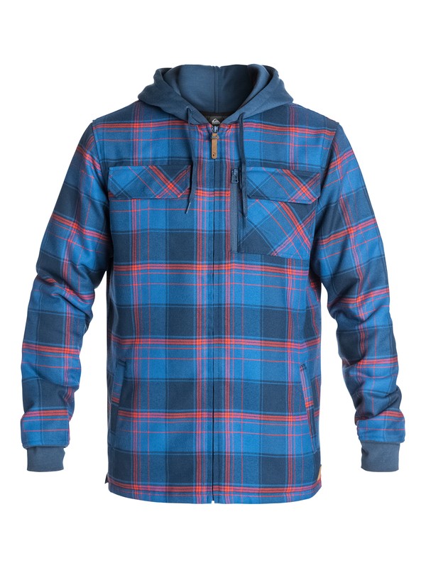 quiksilver, Connector - Riding Shirt, OLYMPIAN BLUE (bqz0) 0 Connector - Riding Shirt EQYWT03227 Quiksilver