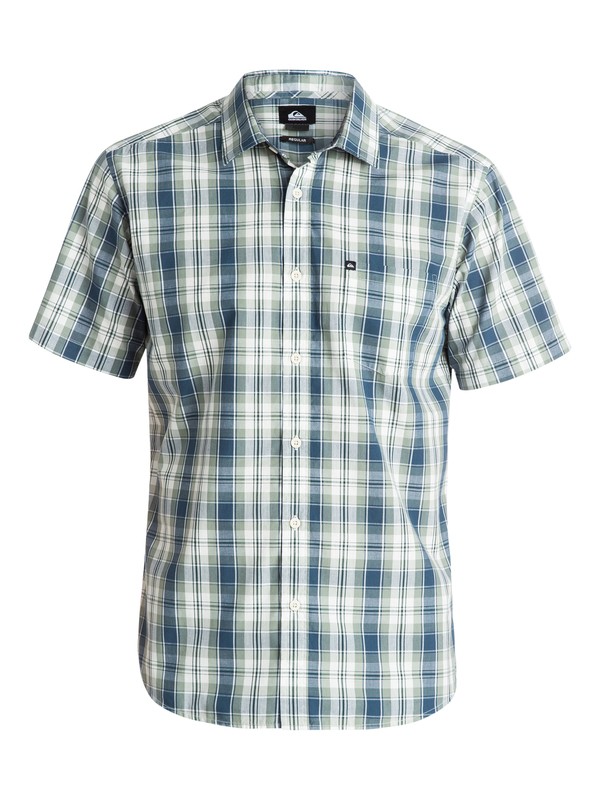 quiksilver, Patman Short Sleeve Shirt, PATMAN DARK DENIM (brq1) 0 Patman Short Sleeve Shirt EQYWT03237 Quiksilver