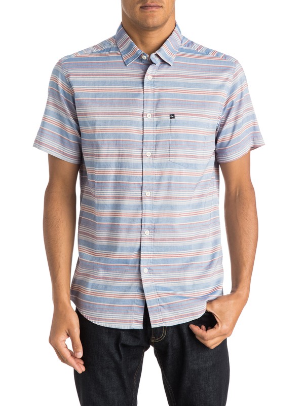quiksilver, Rifter - Camisa de mangas cortas, RIFTER TURKISH SEA (bqs3) 0 Rifter - Camisa de mangas cortas EQYWT03303 Quiksilver