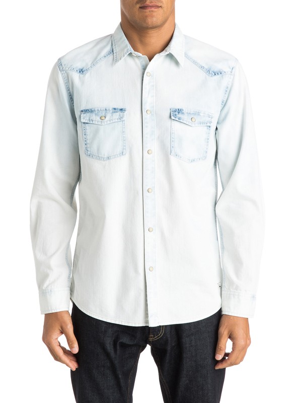 quiksilver, The Tripwell Light - Chemise manches longues, SNOW WHITE (wbk0) 0 The Tripwell Light - Chemise manches longues EQYWT03308 Quiksilver