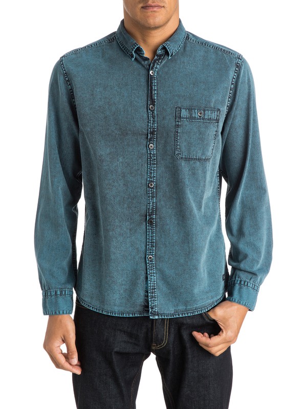 quiksilver, The Clackton - Chemise manches longues, NIAGARA (bkt0) 0 The Clackton - Chemise manches longues EQYWT03311 Quiksilver