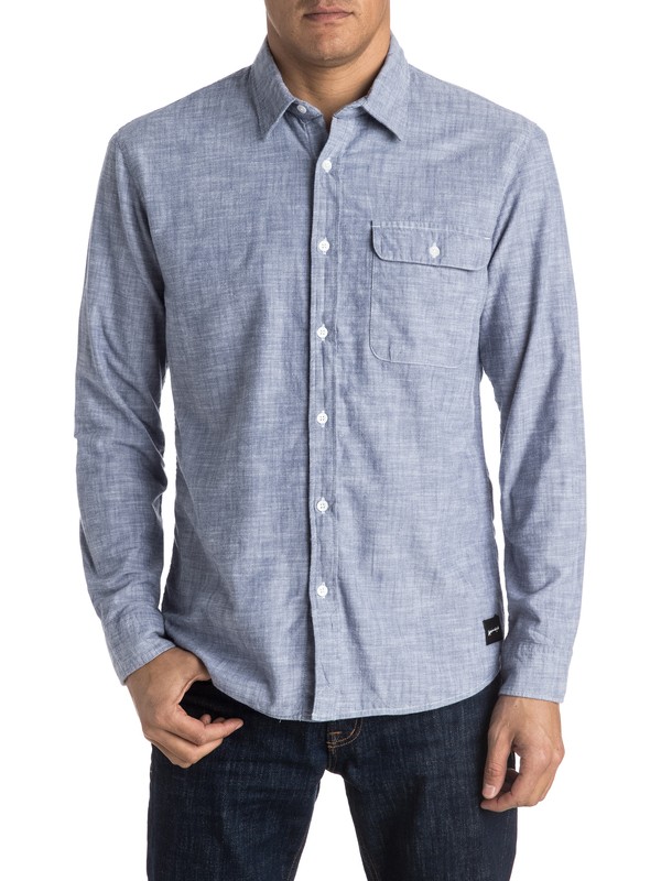 quiksilver, Rogue Force - Chemise à manches longues, NIGHTSHADOW BLUE (bpt0) 0 Rogue Force - Chemise à manches longues EQYWT03354 Quiksilver
