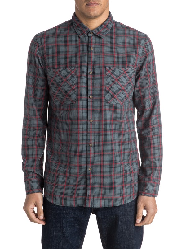quiksilver, Five A Side - Chemise à manches longues, FIVE A SIDE STORMY (bzj1) 0 Five A Side - Chemise à manches longues EQYWT03359 Quiksilver