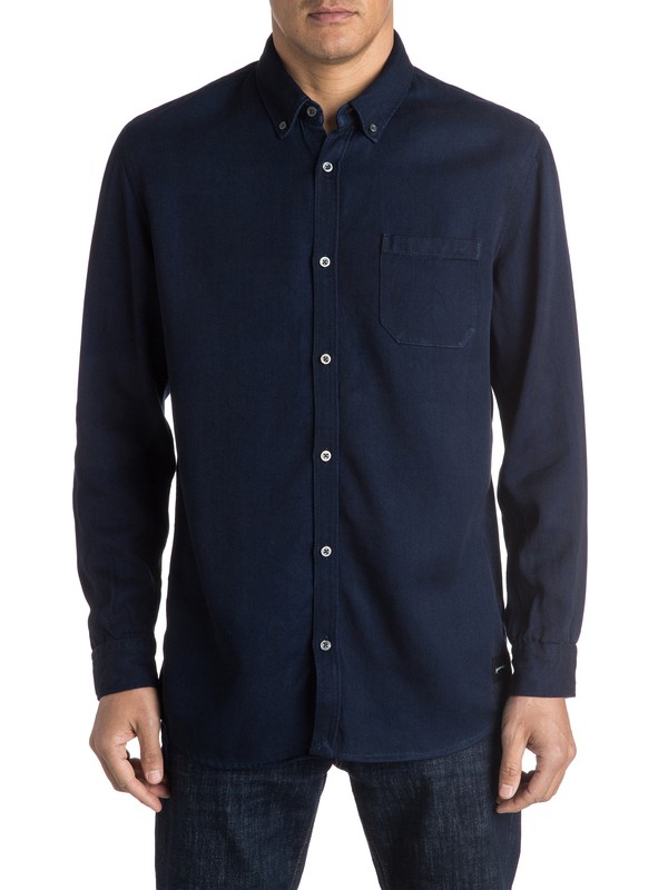 quiksilver, Curious Key - Chemise à manches longues, NAVY BLAZER (byj0) 0 Curious Key - Chemise à manches longues EQYWT03363 Quiksilver
