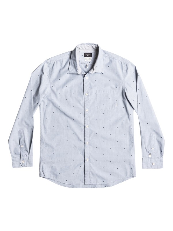 quiksilver, New Everyday Mini Motif - Chemise à manches longues, DARK DENIM (brq0) 0 New Everyday Mini Motif - Chemise à manches longues EQYWT03370 Quiksilver