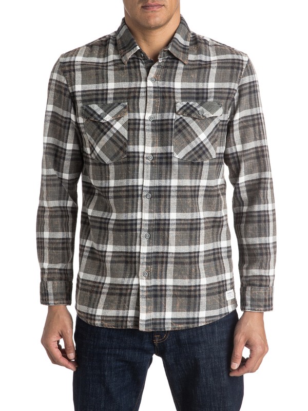 Lost Wave Flannel - Long Sleeve Shirt EQYWT03375 0 Lost Wave Flannel Long Sleeve Shirt EQYWT03375 Quiksilver