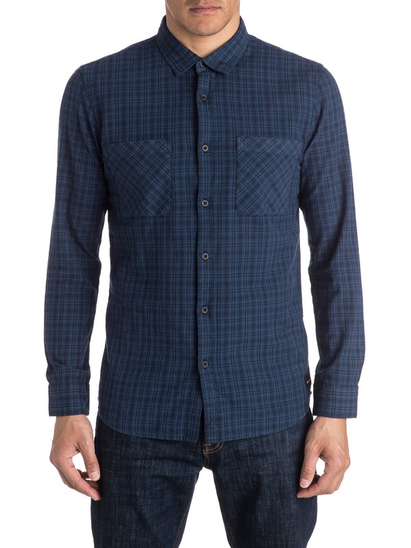 quiksilver, Pacific Boom Long Sleeve Shirt, NAVY BLAZER PACIFIC BOOM (byj1) 0 Pacific Boom Long Sleeve Shirt EQYWT03404 Quiksilver