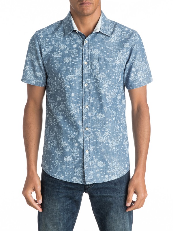 Bloom Field Diver - Short Sleeve Shirt EQYWT03443 0 Bloom Field Diver - Short Sleeve Shirt EQYWT03443 Quiksilver