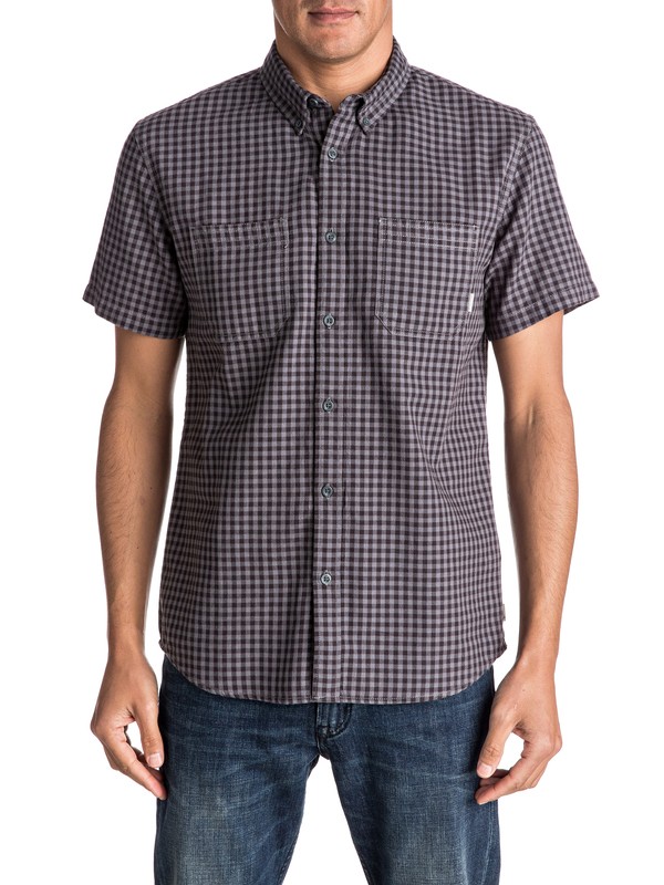 FORTE NIGHT SS EQYWT03502 0 Forte Night - Short Sleeve Shirt EQYWT03502 Quiksilver