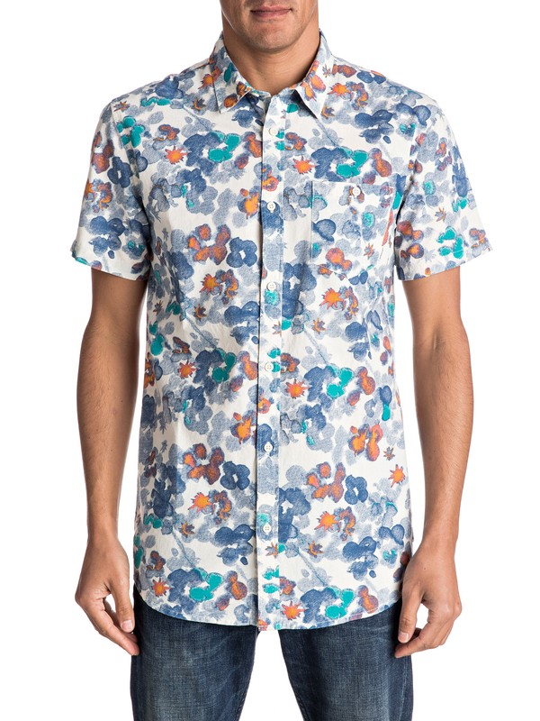 quiksilver, Camisa Manga Corta Only Flowers, BIRCH ONLY FLOWERS (wdw6) 0 Camisa Manga Corta Only Flowers EQYWT03507 Quiksilver