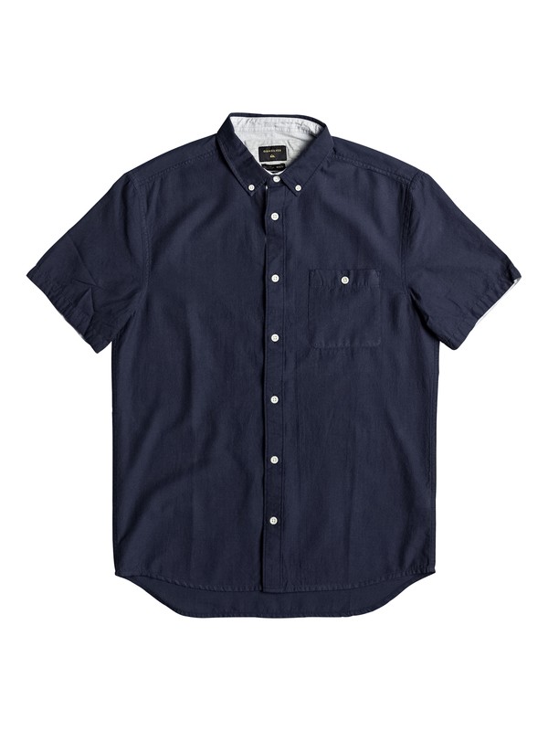 quiksilver, Waterfalls - Short Sleeve Shirt, NAVY BLAZER (byj0) 0 Waterfalls - Short Sleeve Shirt EQYWT03581 Quiksilver