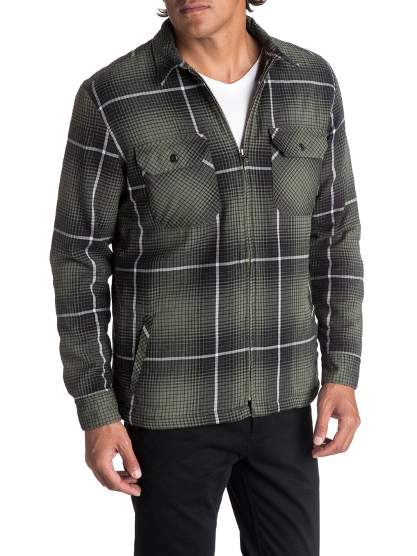 CYPRESS ROAD EQYWT03613 0 Men's Cypress Road Long Sleeve Overshirt EQYWT03613 Quiksilver