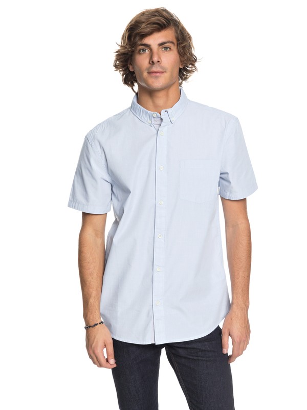 quiksilver, VALLEY GROOVE SS, DUSK BLUE (bhc0) 0 VALLEY GROOVE SS Azul EQYWT03631 Quiksilver
