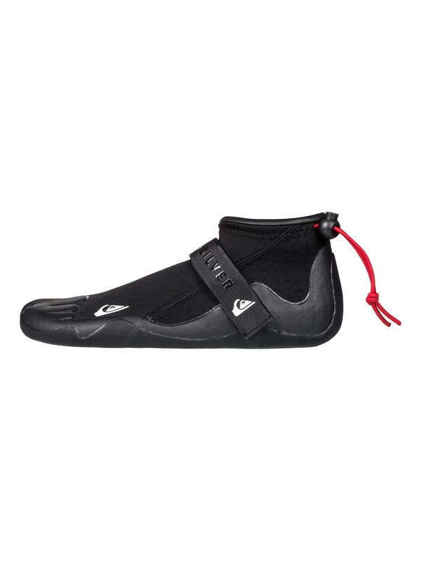 quiksilver, 2mm Syncro Round Toe Reef Surf Boots, BLACK (kvj0) 0 2mm Syncro Round Toe Reef Surf Boots Black EQYWW03032 Quiksilver