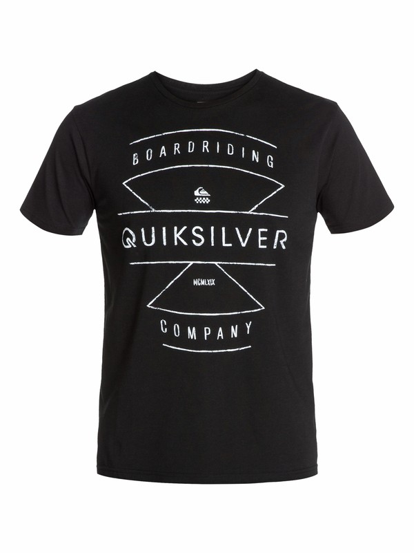 quiksilver, Ss Bright Tee C5, BLACK (kvj0) 0 Ss Bright Tee C5 EQYZT03025 Quiksilver