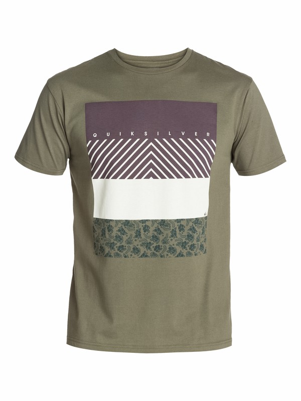 quiksilver, Ss Bright Tee C8, ARMED (gpb0) 0 Ss Bright Tee C8 EQYZT03028 Quiksilver