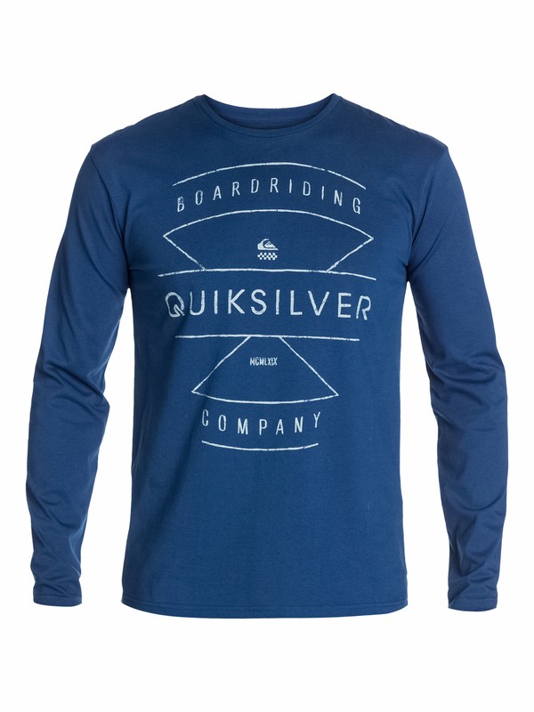 quiksilver, Ls Bright Tee D2, ESTATE BLUE (bsw0) 0 Ls Bright Tee D2 EQYZT03032 Quiksilver
